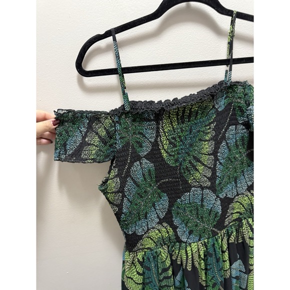 Children's Place Mommy And Me Palm Tropical Maxi Smocked Dress Small - Picture 3 of 11